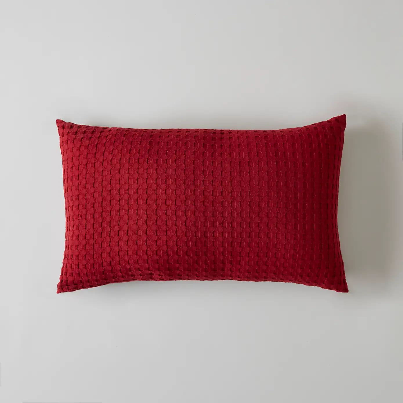 Waffle Boudoir Cushion 100% Recycled