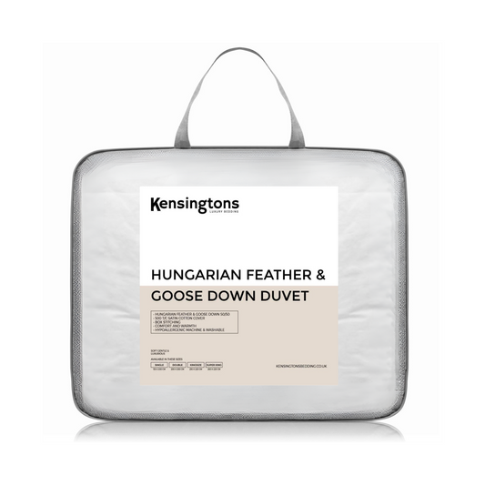 Hungarian Feather & Goose Down Duvets - 15 All Season Tog