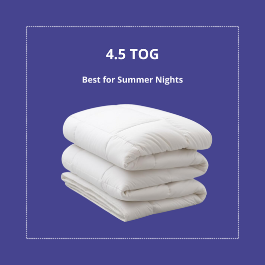 Hungarian Goose Down Duvets - 4.5 Tog