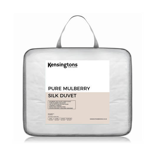 100% Mulberry Silk Duvets - 13.5 All Season Tog