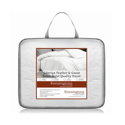 Siberian Feather & Goose Down Duvets - 15 Tog